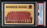 Checklist (Washington Redskins Team) [PSA 4 VG‑EX]