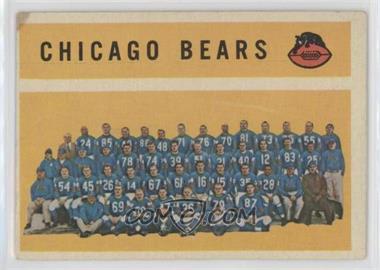 1960 Topps - [Base] #21 - Chicago Bears Team [Good to VG‑EX]