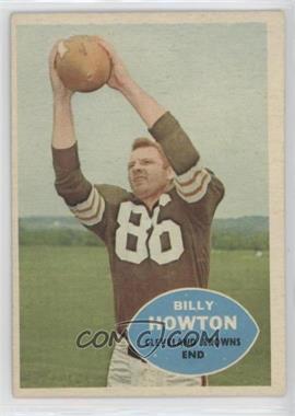 1960 Topps - [Base] #27 - Billy Howton