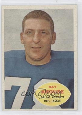 1960 Topps - [Base] #40 - Ray Krouse