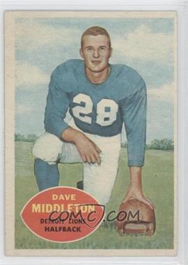 1960 Topps - [Base] #43 - Dave Middleton [Good to VG‑EX]