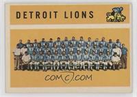 Detroit Lions Team [Poor to Fair]