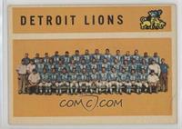 Detroit Lions Team [Good to VG‑EX]