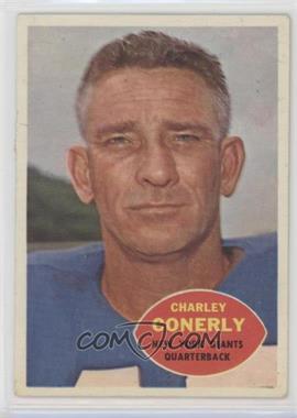 1960 Topps - [Base] #72 - Charlie Conerly [Good to VG‑EX]