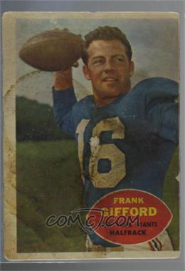 1960 Topps - [Base] #74 - Frank Gifford [COMC RCR Poor]