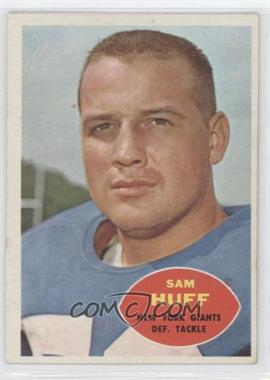 1960 Topps - [Base] #80 - Sam Huff