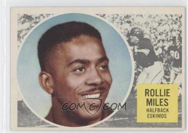 1960 Topps CFL - [Base] #16 - Rollie Miles