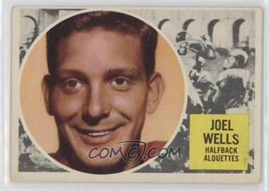 1960 Topps CFL - [Base] #50 - Joel Wells [Good to VG‑EX]