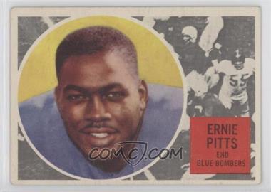 1960 Topps CFL - [Base] #83 - Ernie Pitts [Good to VG‑EX]