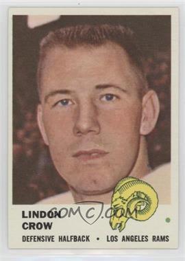 1961 Fleer - [Base] #105 - Lindon Crow