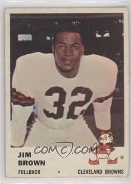 1961 Fleer - [Base] #11 - Jim Brown [Good to VG‑EX]