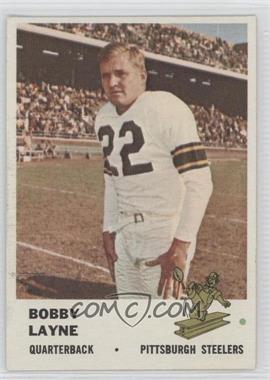 1961 Fleer - [Base] #117 - Bobby Layne