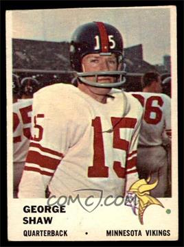 1961 Fleer - [Base] #126 - George Shaw [FAIR]