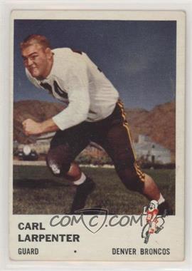 1961 Fleer - [Base] #150 - Carl Larpenter