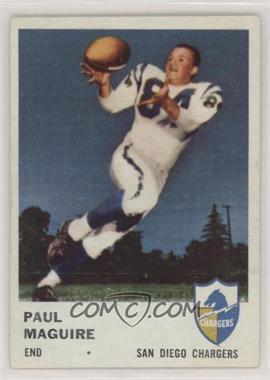 1961 Fleer - [Base] #160 - Paul Maguire