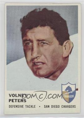 1961 Fleer - [Base] #165 - Volney Peters