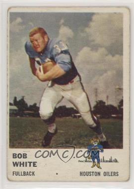 1961 Fleer - [Base] #168 - Bob L. White [Good to VG‑EX]