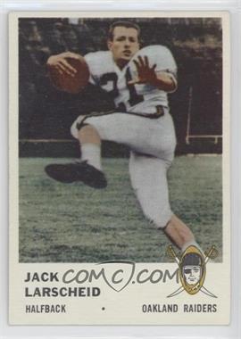 1961 Fleer - [Base] #189 - Jack Larscheid