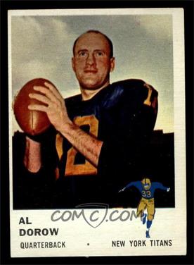 1961 Fleer - [Base] #210 - Al Dorow [EX MT]