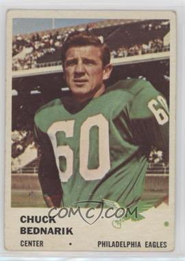 1961 Fleer - [Base] #55 - Chuck Bednarik