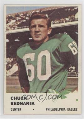 1961 Fleer - [Base] #55 - Chuck Bednarik