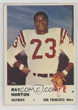 1961 Fleer - [Base] #61 - Ray Norton [Poor to Fair]