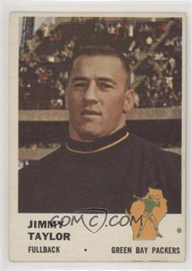 1961 Fleer - [Base] #89 - Jim Taylor