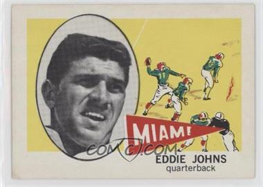1961 Nu-Cards Football Stars - [Base] #107 - Ed Johns