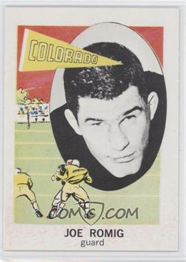 1961 Nu-Cards Football Stars - [Base] #152 - Joe Romig