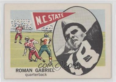 1961 Nu-Cards Football Stars - [Base] #166 - Roman Gabriel