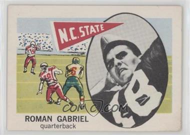 1961 Nu-Cards Football Stars - [Base] #166 - Roman Gabriel