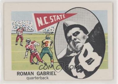 1961 Nu-Cards Football Stars - [Base] #166 - Roman Gabriel