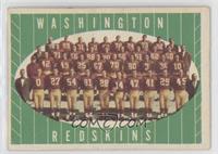 Washington Redskins Team [Good to VG‑EX]