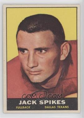 1961 Topps - [Base] #138 - Jack Spikes [Good to VG‑EX]