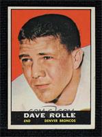 Dave Rolle [Poor to Fair]