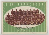 San Francisco 49ers Team