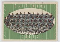 Baltimore Colts Team