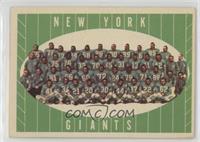 New York Giants Team