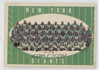 New York Giants Team [Good to VG‑EX]