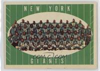 New York Giants Team