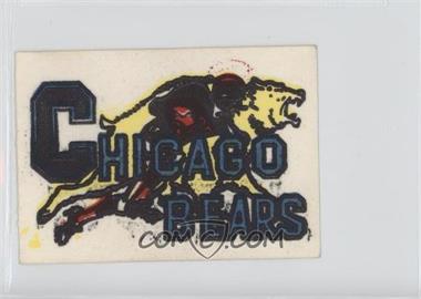 1961 Topps - Flocked Stickers #_CHBE - Chicago Bears Team