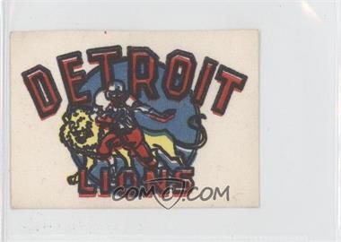 1961 Topps - Flocked Stickers #_DELI - Detroit Lions Team [Noted]