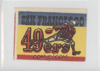 1961 Topps - Flocked Stickers #_SAF4 - San Francisco 49ers Team