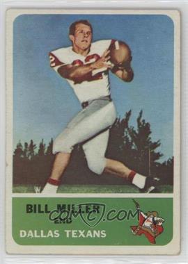 1962 Fleer - [Base] #28 - Bill Miller