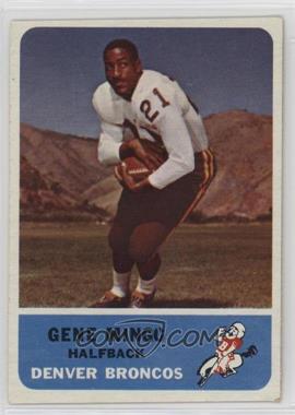 1962 Fleer - [Base] #35 - Gene Mingo