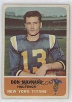 Don Maynard