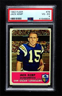 1962 Fleer - [Base] #79 - Jack Kemp [PSA 4 VG‑EX]