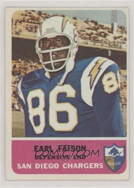 1962 Fleer - [Base] #87 - Earl Faison