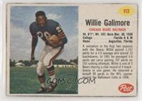Willie Galimore [Noted]
