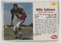 Willie Galimore [Poor to Fair]